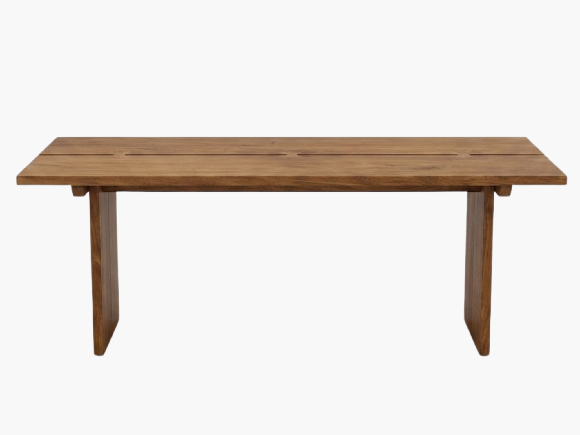 Mesa de Comedor Maciza en Flormorado con Corbatines